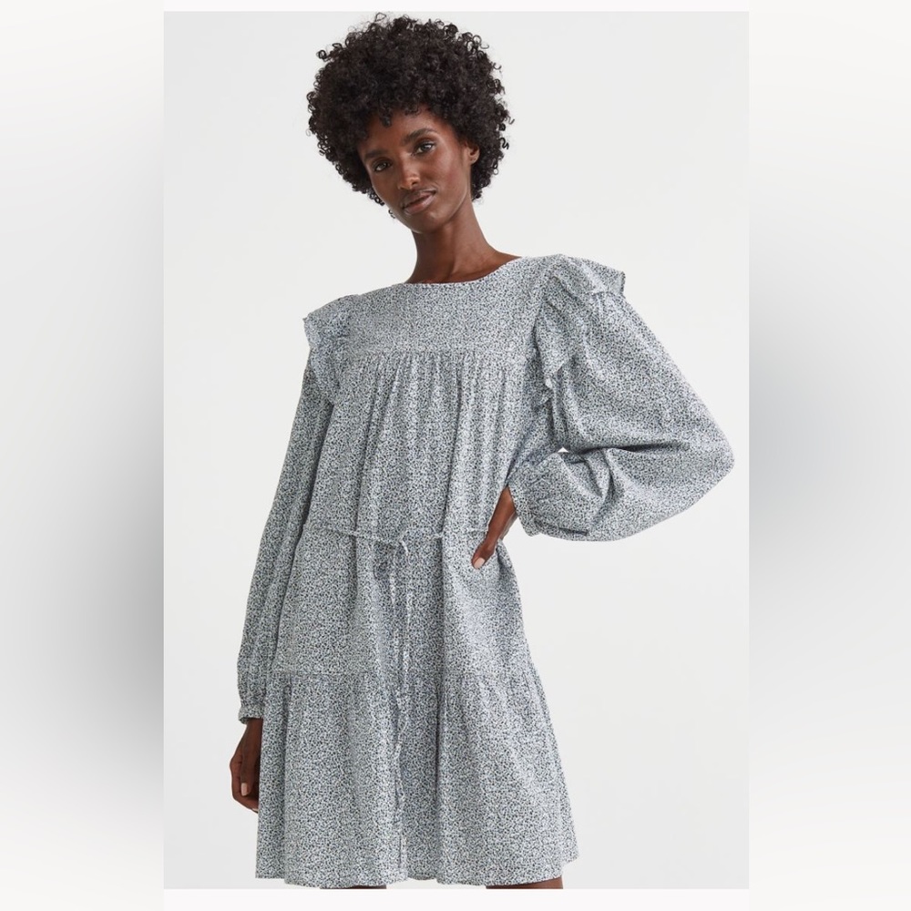 H&M Flounced Dress